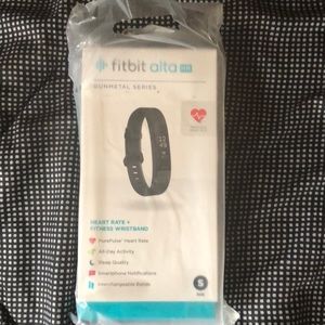 Fitbit Gunmetal Alta HR small